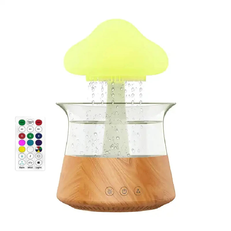 Rain Cloud Humidifier Aroma Diffuser with 7Colors Night Light Aromatherapy Essential Oil Diffuser Air Humidifier
