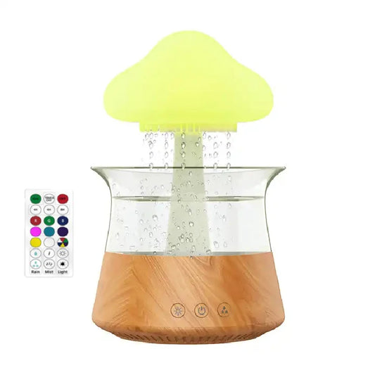 Rain Cloud Humidifier Aroma Diffuser with 7Colors Night Light Aromatherapy Essential Oil Diffuser Air Humidifier